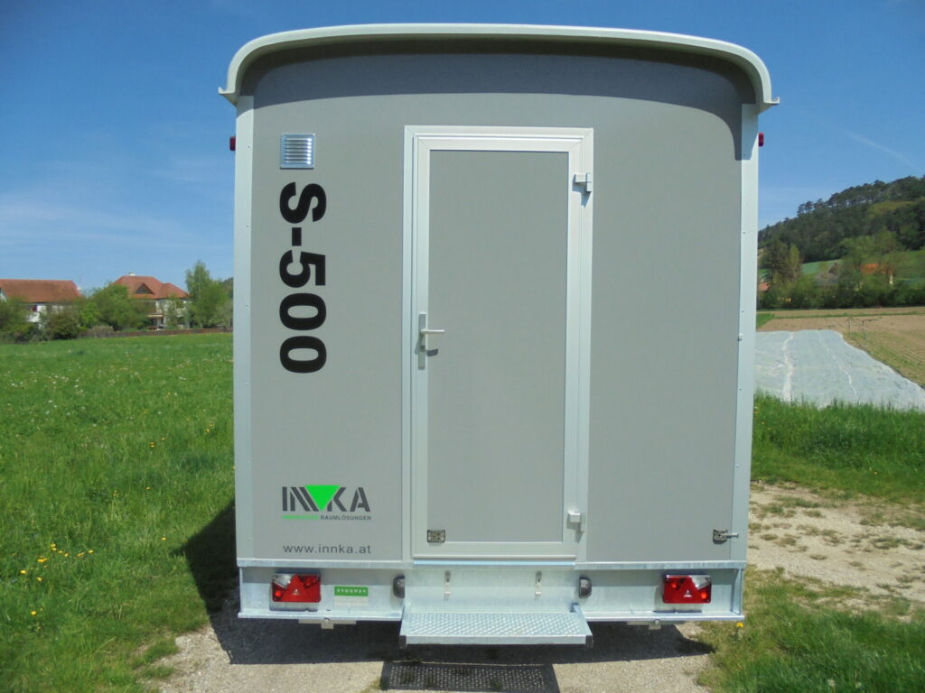 Brouwer Bauwagen STBK-500 Rückseite